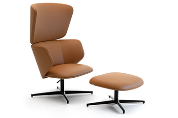 Poltrona lounge chair piu' grande per arredo atrio, ingresso e reception Alise'